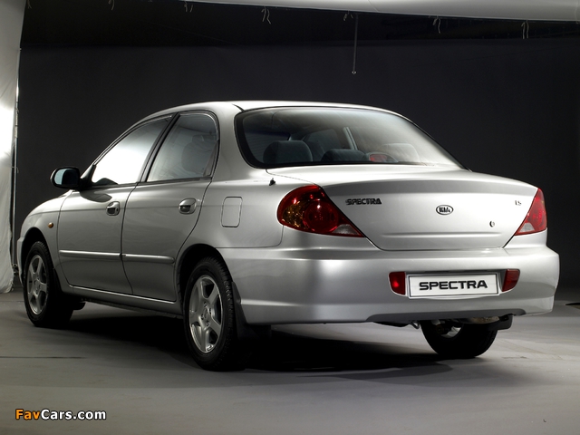 Kia Spectra (SD) 2004 wallpapers (640 x 480)