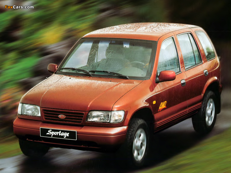 Images of Kia Sportage 1993–98 (800 x 600)