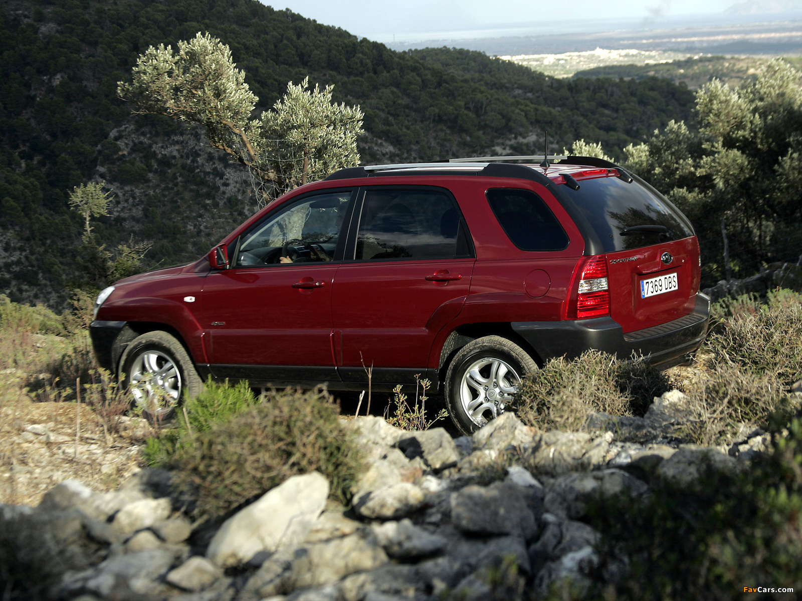 Images of Kia Sportage US-spec (KM) 2004–08 (1600 x 1200)