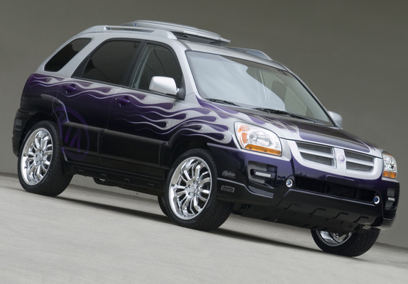 Images of Kia Sportage Purple Haze (KM) 2005