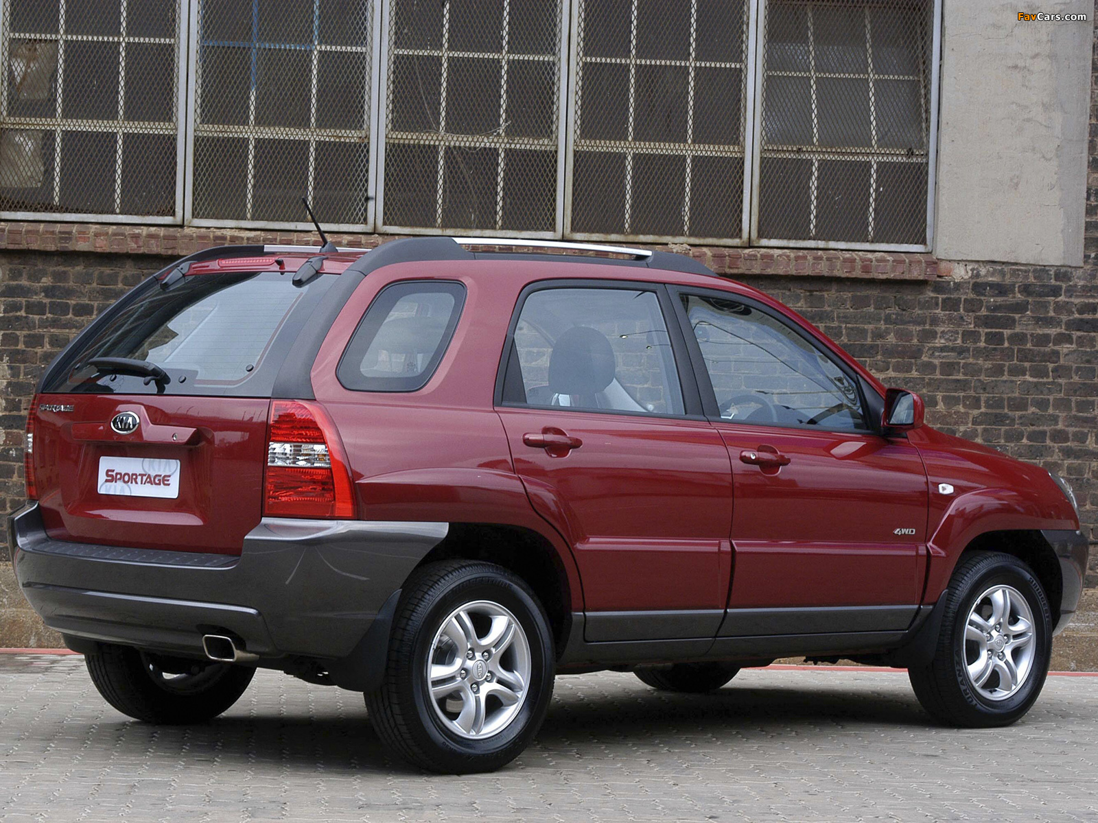 Images of Kia Sportage ZA-spec (KM) 2005–08 (1600 x 1200)
