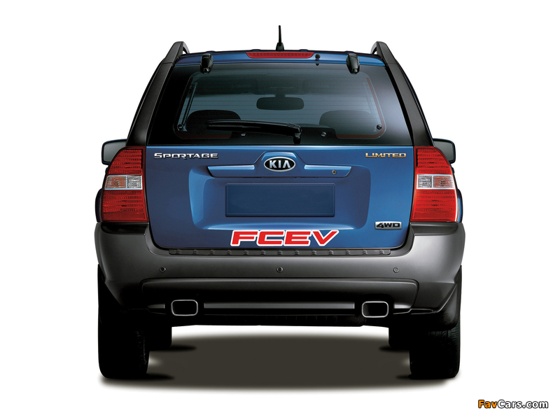 Images of Kia Sportage FCEV (KM) 2007–09 (800 x 600)