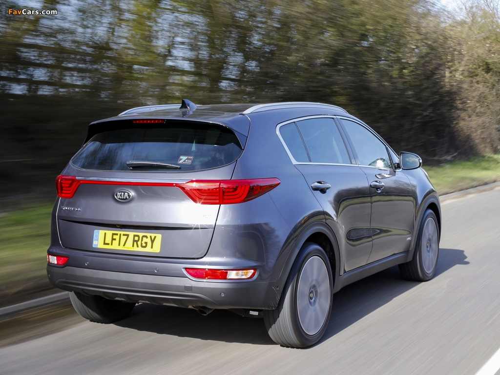 Images of Kia Sportage UK-spec (QL) 2016 (1024 x 768)