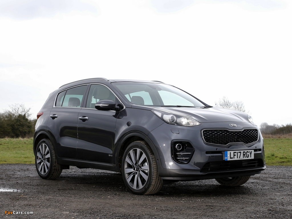 Images of Kia Sportage UK-spec (QL) 2016 (1024 x 768)