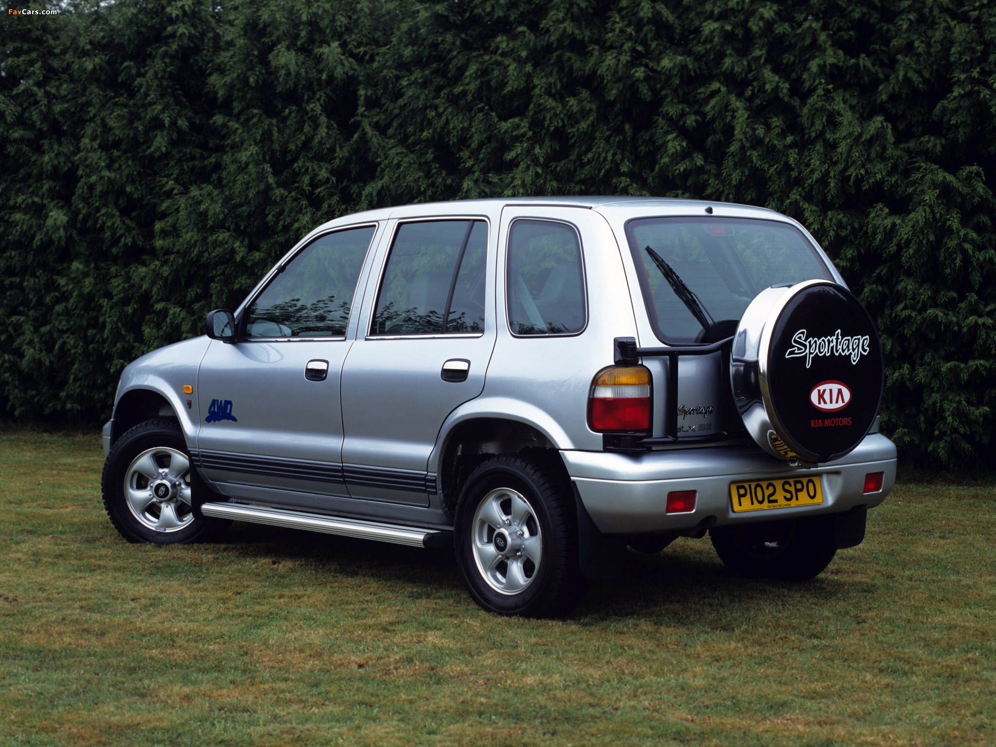 Kia Sportage GLX SE UK-spec 1995–99 photos (2048 x 1536)
