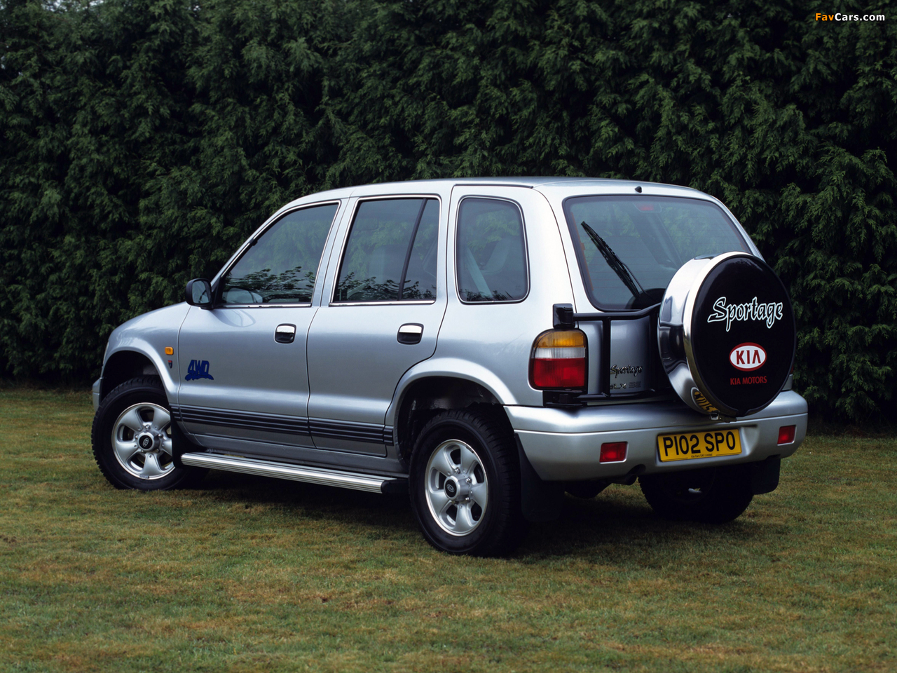 Kia Sportage GLX SE UK-spec 1995–99 photos (1280 x 960)