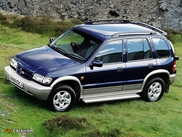 Kia Sportage GSX UK-spec 1999–2003 pictures (640 x 480)
