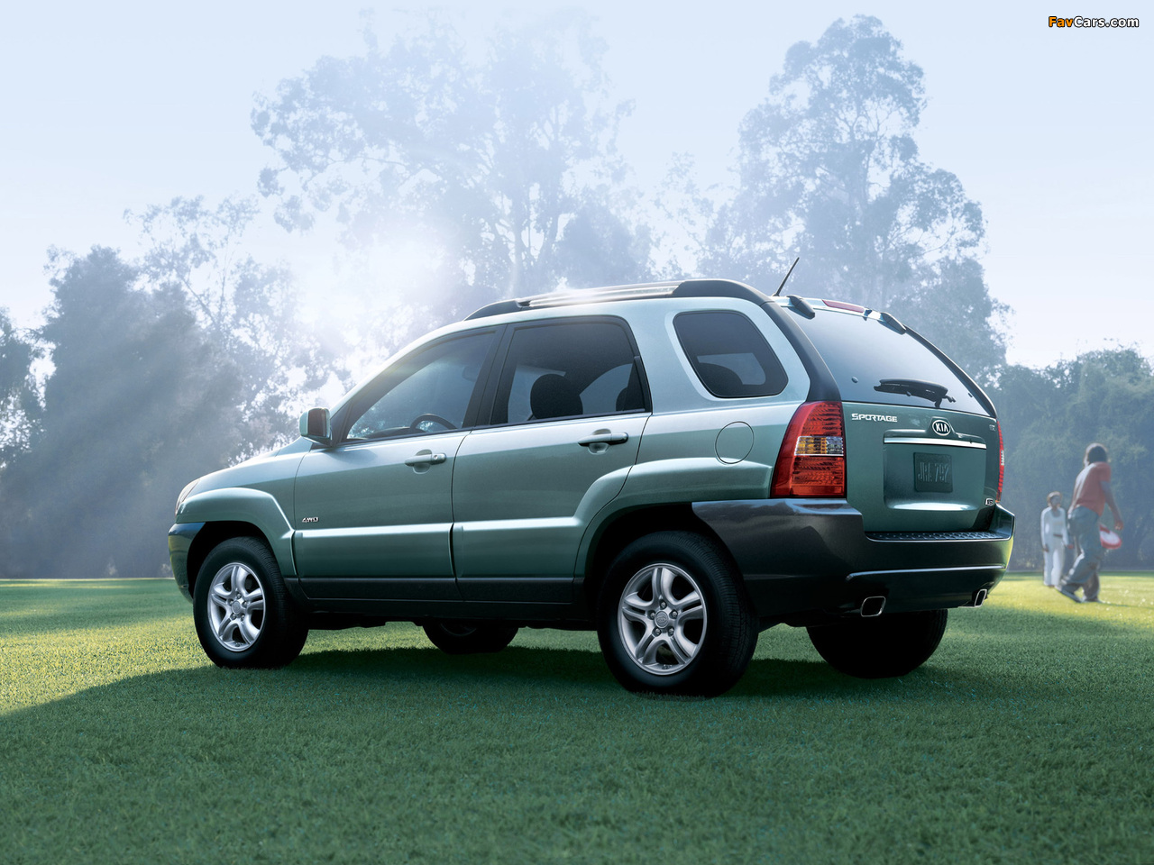 Kia Sportage US-spec (KM) 2004–08 wallpapers (1280 x 960)