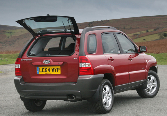 Kia Sportage UK-spec (KM) 2004–08 wallpapers