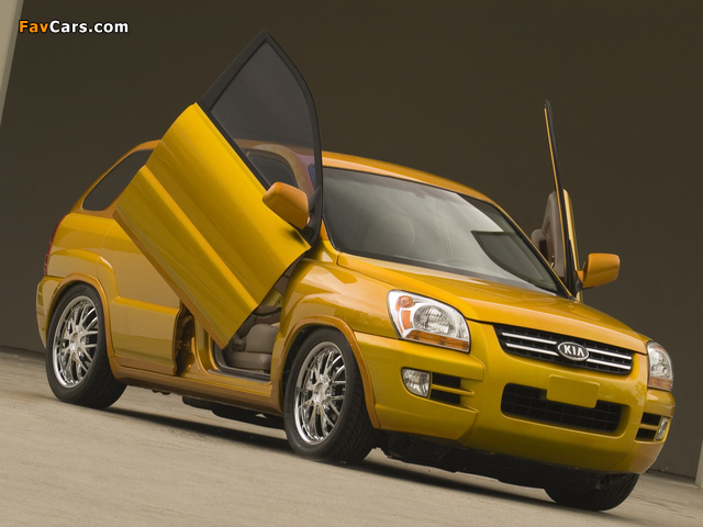 Kia Sportage Solid Gold (KM) 2005 images (640 x 480)