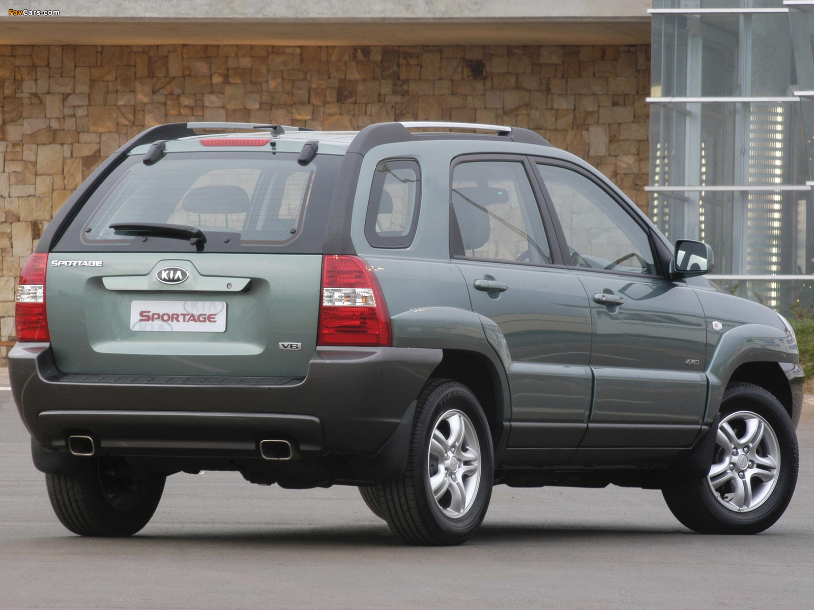 Kia Sportage ZA-spec (KM) 2005–08 images (1600 x 1200)