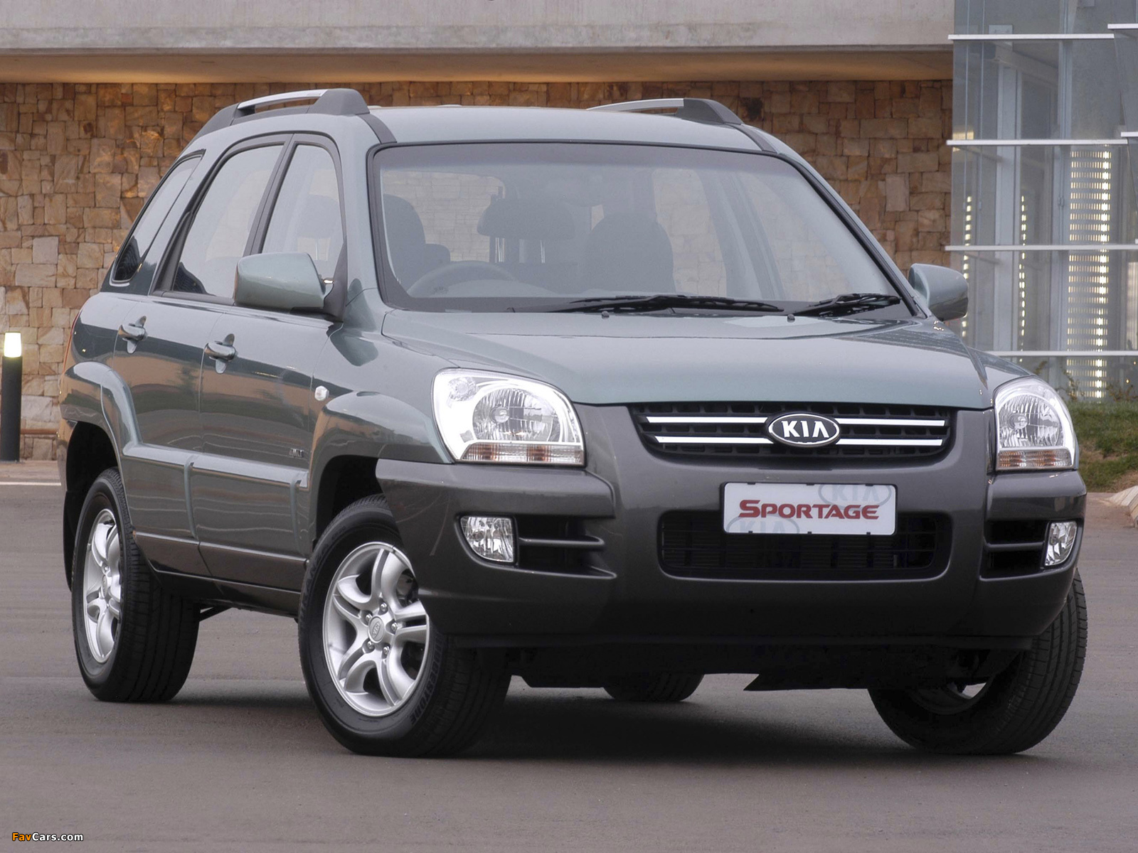 Kia Sportage ZA-spec (KM) 2005–08 photos (1600 x 1200)