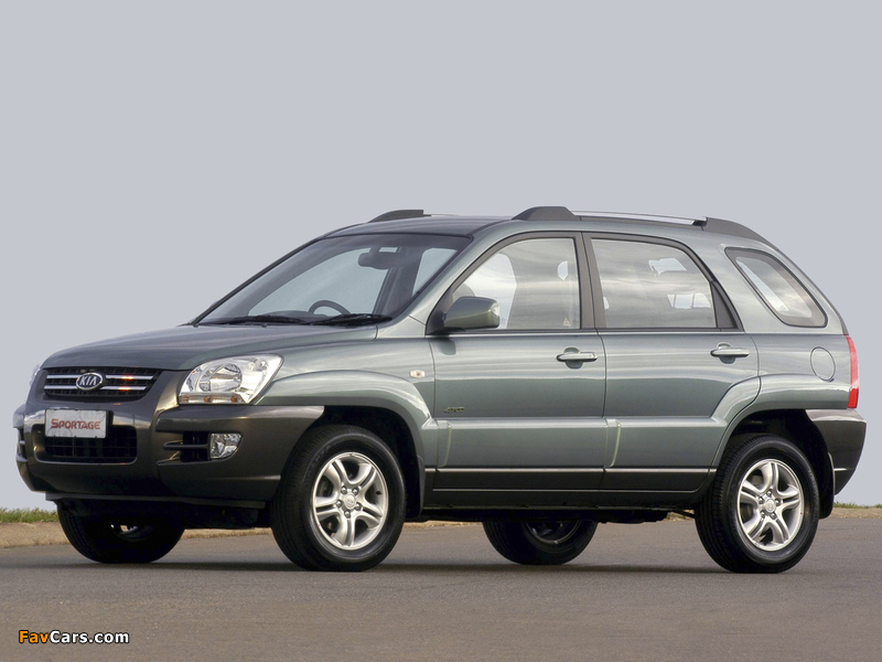 Kia Sportage ZA-spec (KM) 2005–08 photos (800 x 600)