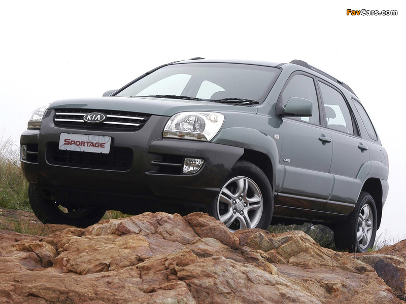 Kia Sportage ZA-spec (KM) 2005–08 pictures (800 x 600)