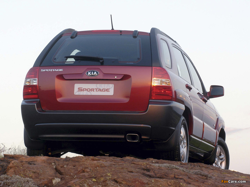 Kia Sportage ZA-spec (KM) 2005–08 pictures (1024 x 768)