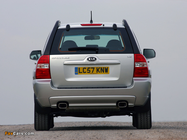 Kia Sportage UK-spec (KM) 2008–09 images (640 x 480)