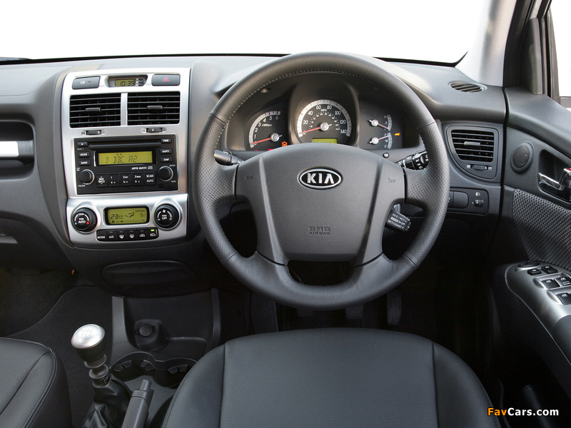 Kia Sportage UK-spec (KM) 2008–09 images (800 x 600)