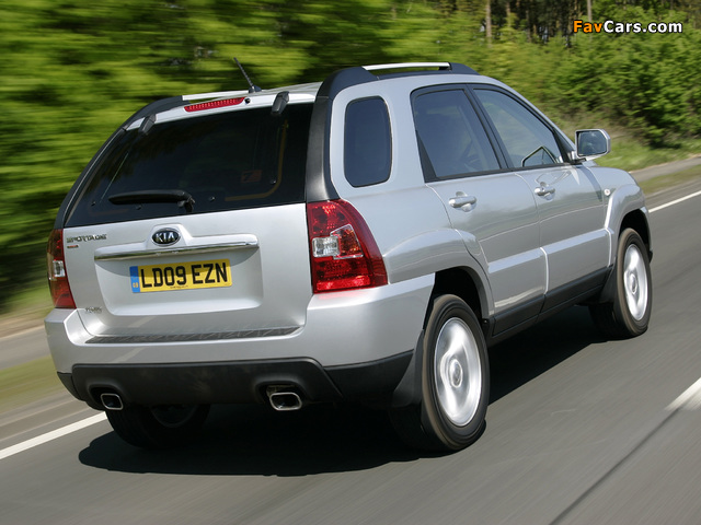 Kia Sportage UK-spec (KM) 2009–10 images (640 x 480)