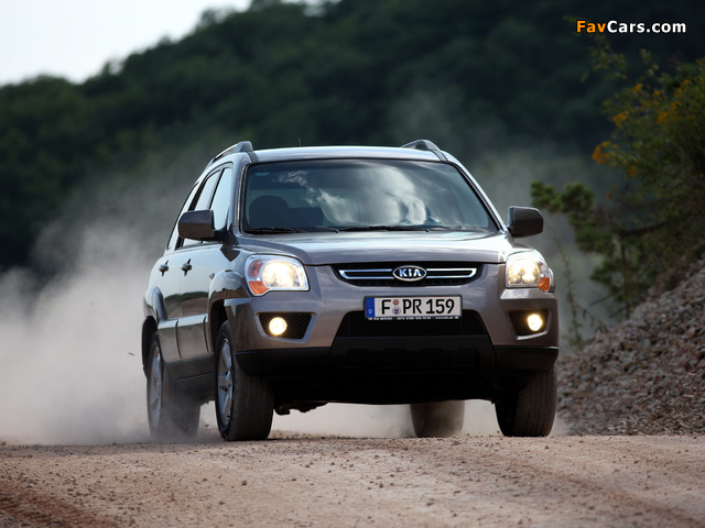 Kia Sportage (KM) 2009–10 wallpapers (640 x 480)
