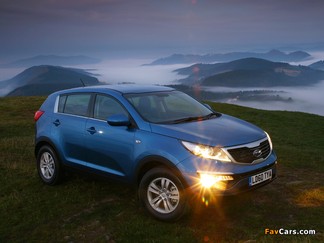 Kia Sportage EcoDynamics UK-spec 2010 images (640 x 480)