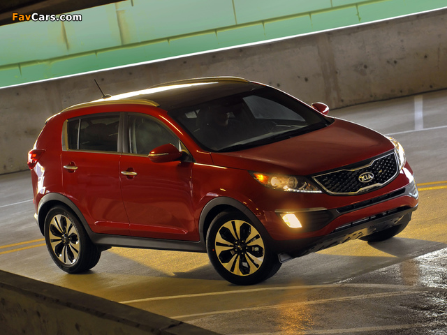 Kia Sportage US-spec 2010 images (640 x 480)