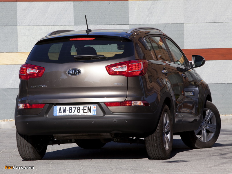 Kia Sportage 2010–14 images (800 x 600)
