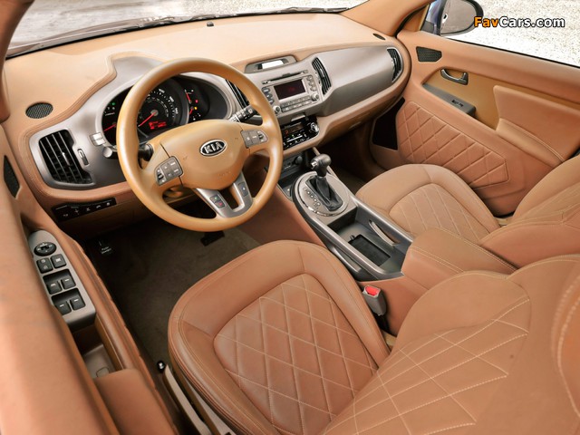 Kia Sportage Work Concept 2010 photos (640 x 480)