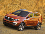 Kia Sportage US-spec 2010 photos