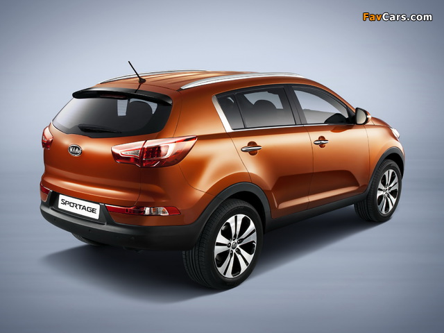 Kia Sportage 2010–14 photos (640 x 480)