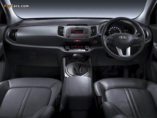 Kia Sportage ZA-spec 2010–14 photos (640 x 480)