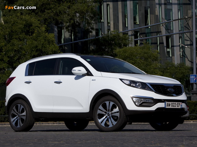 Kia Sportage 2010–14 pictures (640 x 480)