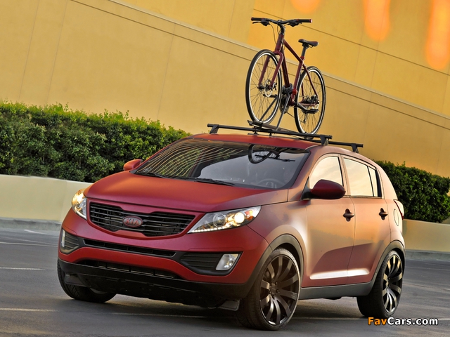 Kia Sportage Play Concept by Antenna Magazine 2010 wallpapers (640 x 480)