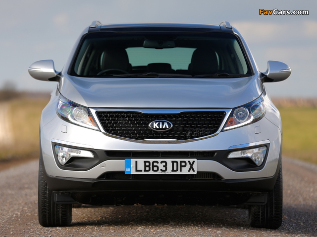 Kia Sportage EcoDynamics UK-spec 2013 pictures (640 x 480)