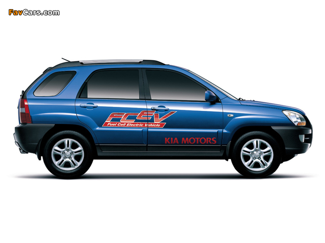Pictures of Kia Sportage FCEV Concept (KM) 2004 (640 x 480)