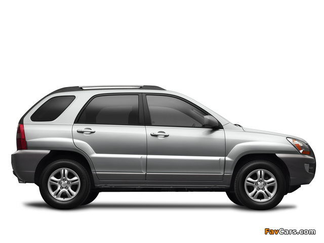Pictures of Kia Sportage US-spec (KM) 2004–08 (640 x 480)