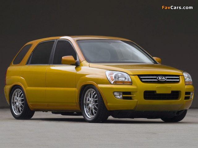 Pictures of Kia Sportage Solid Gold (KM) 2005 (640 x 480)
