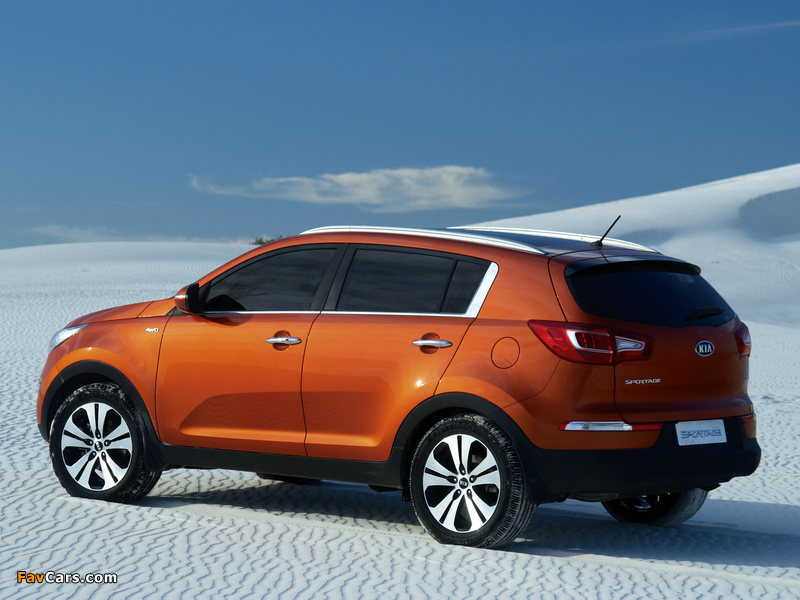 Pictures of Kia Sportage ZA-spec 2010–14 (800 x 600)
