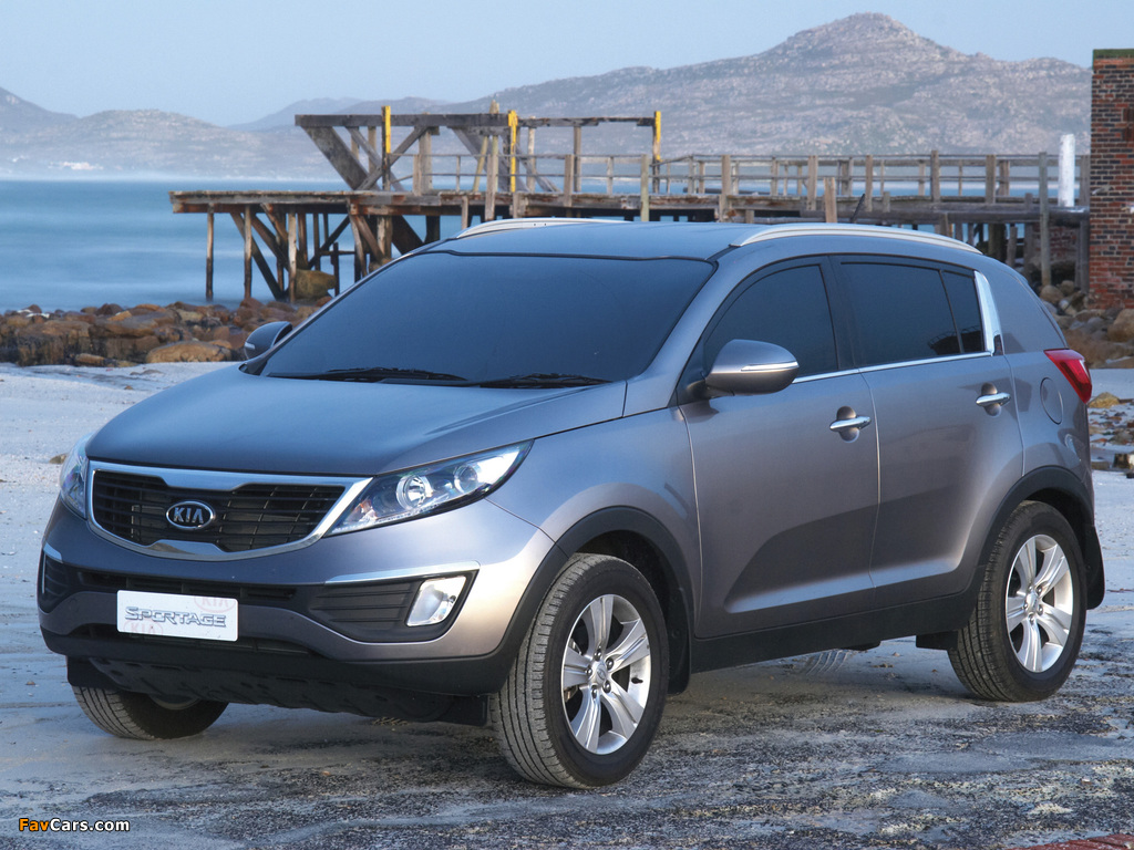 Pictures of Kia Sportage ZA-spec 2010–14 (1024 x 768)