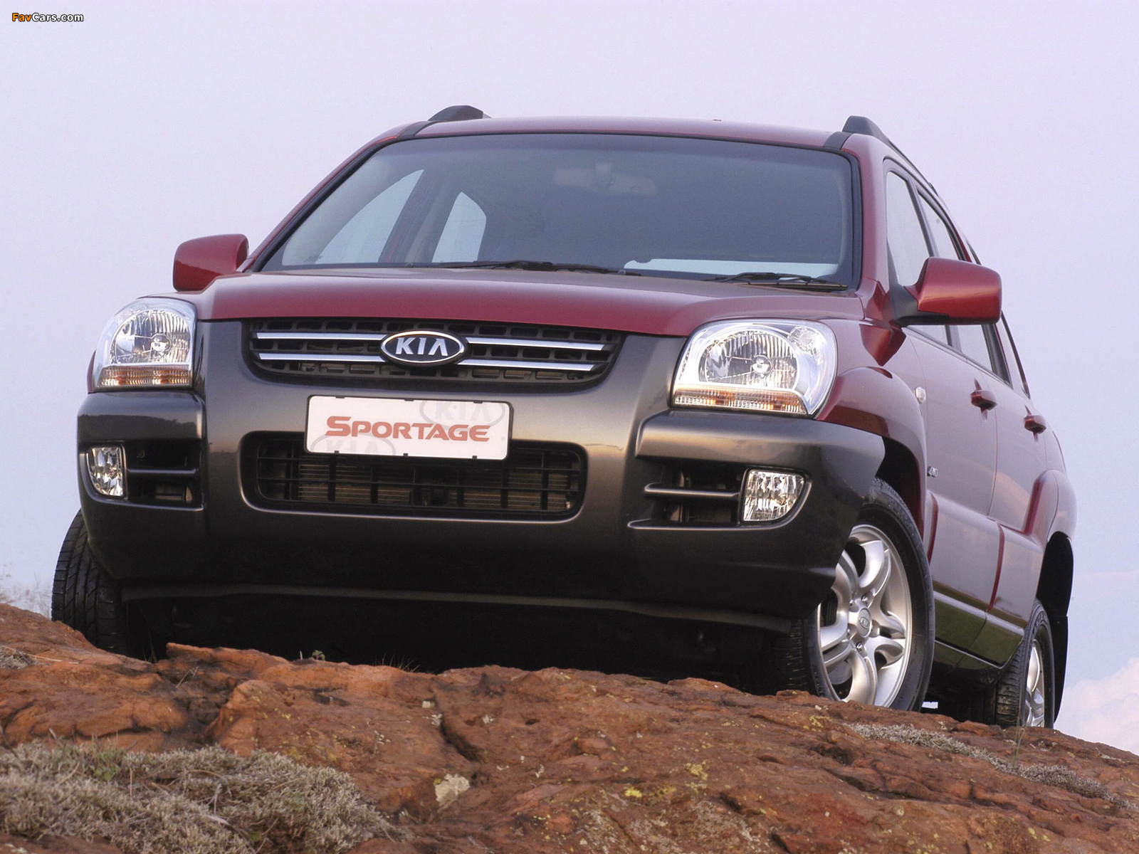 Kia Sportage ZA-spec (KM) 2005–08 wallpapers (1600 x 1200)
