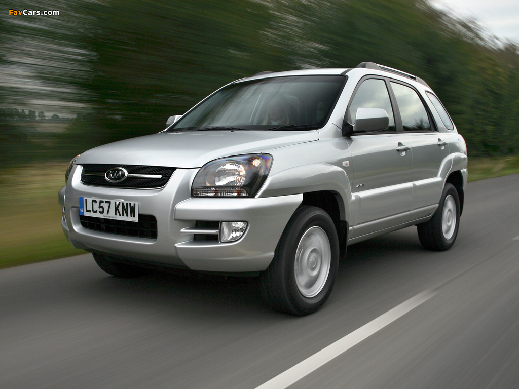 Kia Sportage UK-spec (KM) 2008–09 wallpapers (1024 x 768)