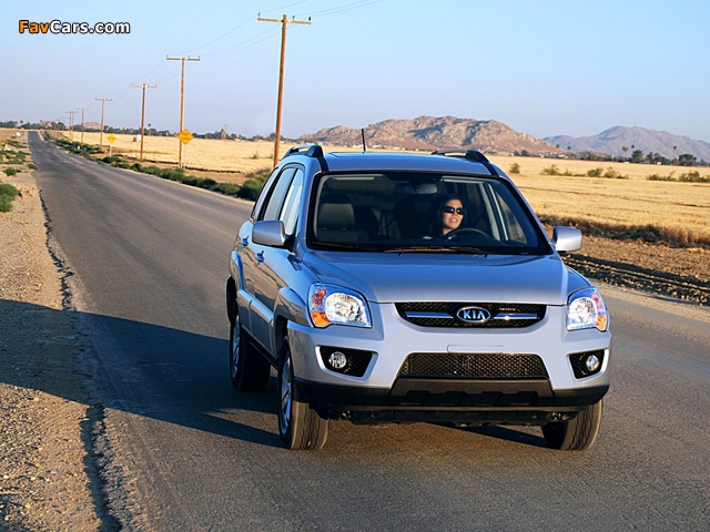 Kia Sportage US-spec (KM) 2009–10 wallpapers (640 x 480)