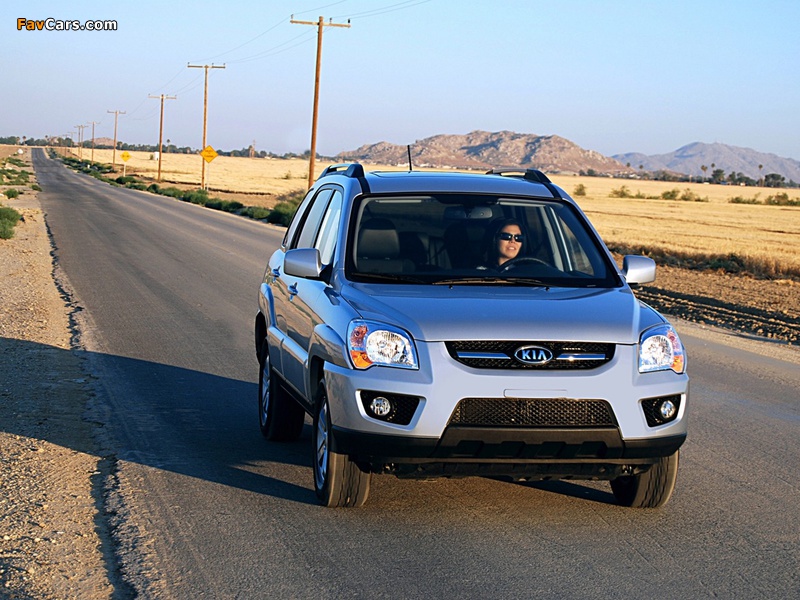 Kia Sportage US-spec (KM) 2009–10 wallpapers (800 x 600)