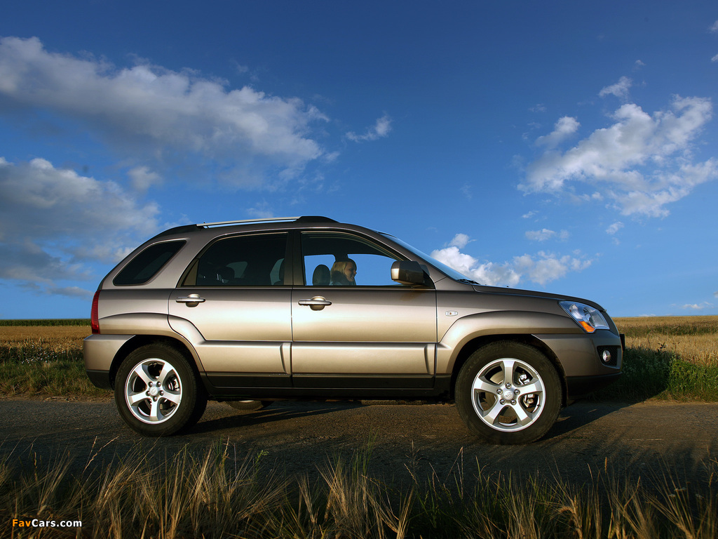 Kia Sportage (KM) 2009–10 wallpapers (1024 x 768)