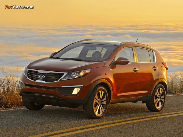 Kia Sportage US-spec 2010 wallpapers (640 x 480)