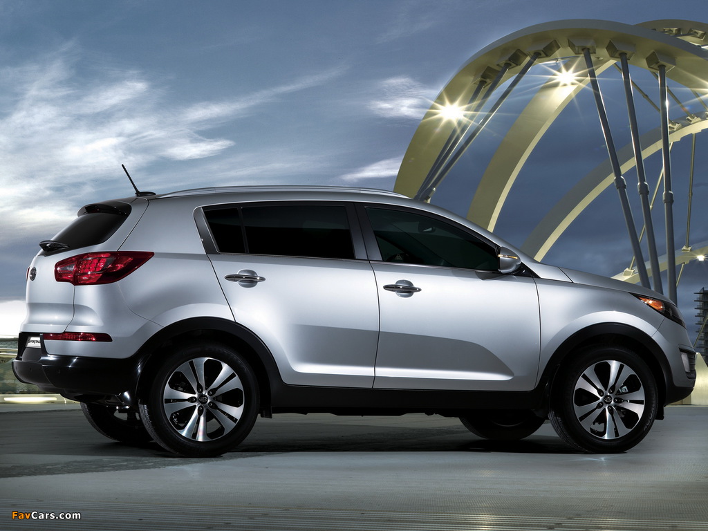 Kia Sportage 2010–14 wallpapers (1024 x 768)