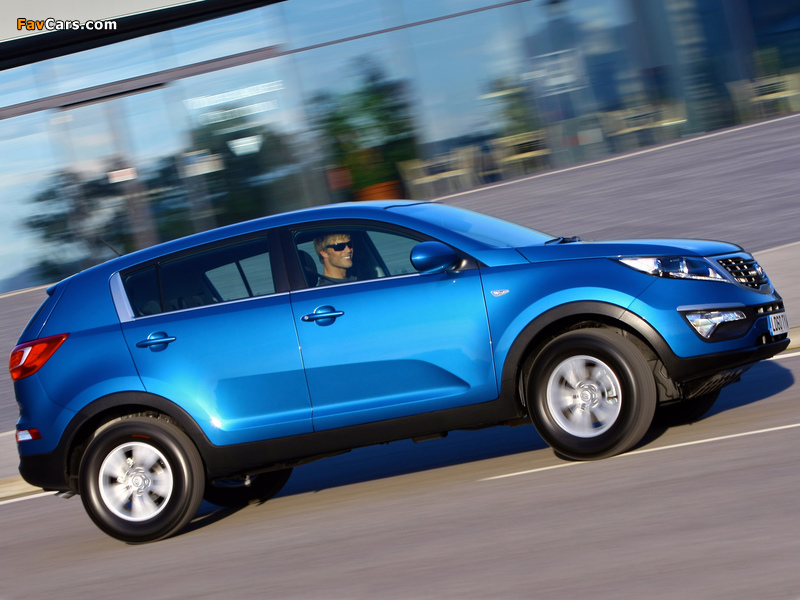 Kia Sportage EcoDynamics UK-spec 2010 wallpapers (800 x 600)