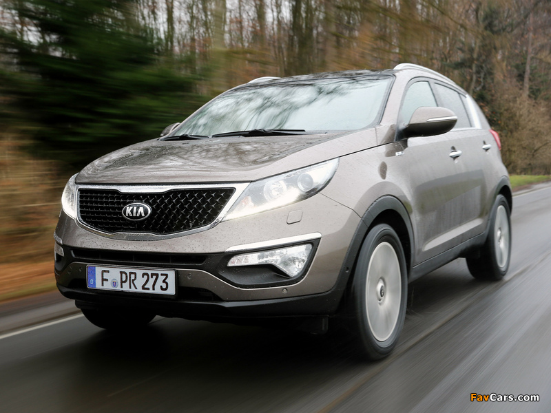 Kia Sportage 2014 wallpapers (800 x 600)