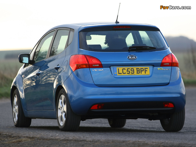 Kia Venga UK-spec 2009 images (640 x 480)