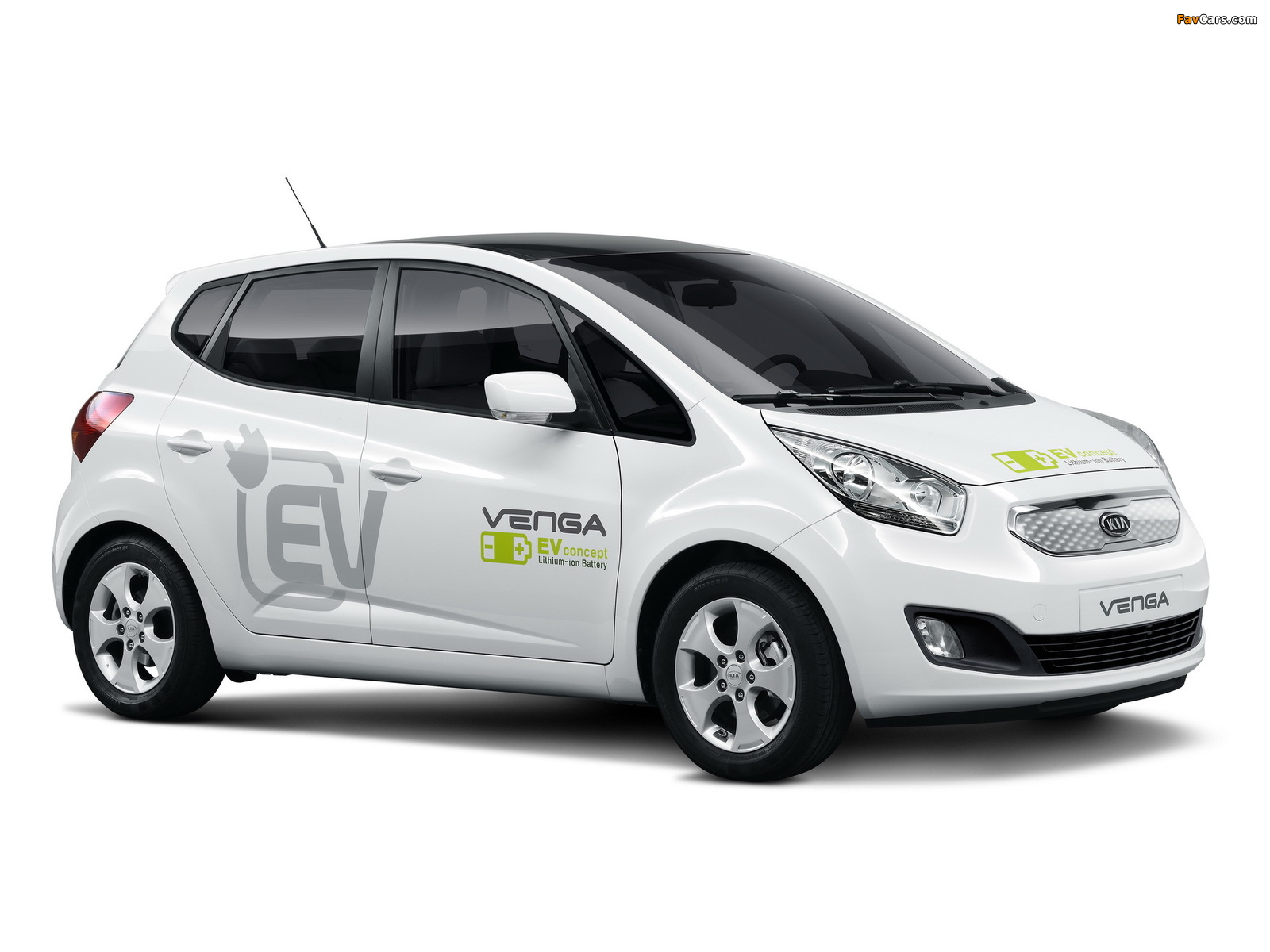 Kia Venga Plug-In Electric Concept 2010 wallpapers (1600 x 1200)