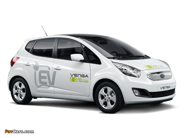 Kia Venga Plug-In Electric Concept 2010 wallpapers (640 x 480)